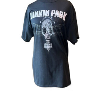Linkin Park Gas Mask Graphic Band Tee - Black Medium NWOT